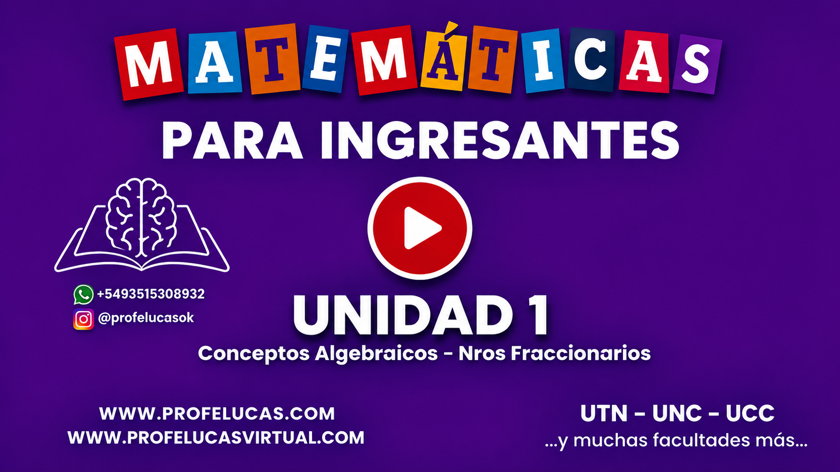 Conceptos Algebraicos – Números Fraccionarios